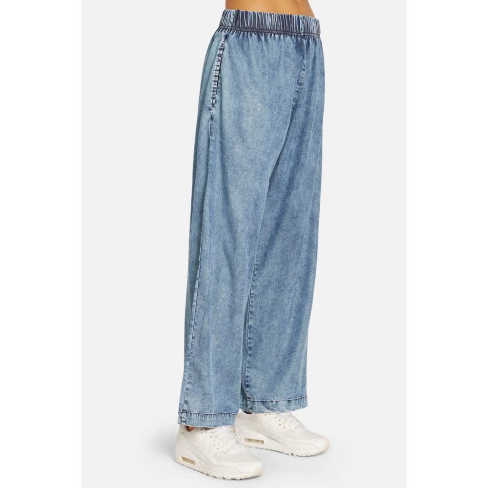 Glimmer Wide Leg Denim Pant
