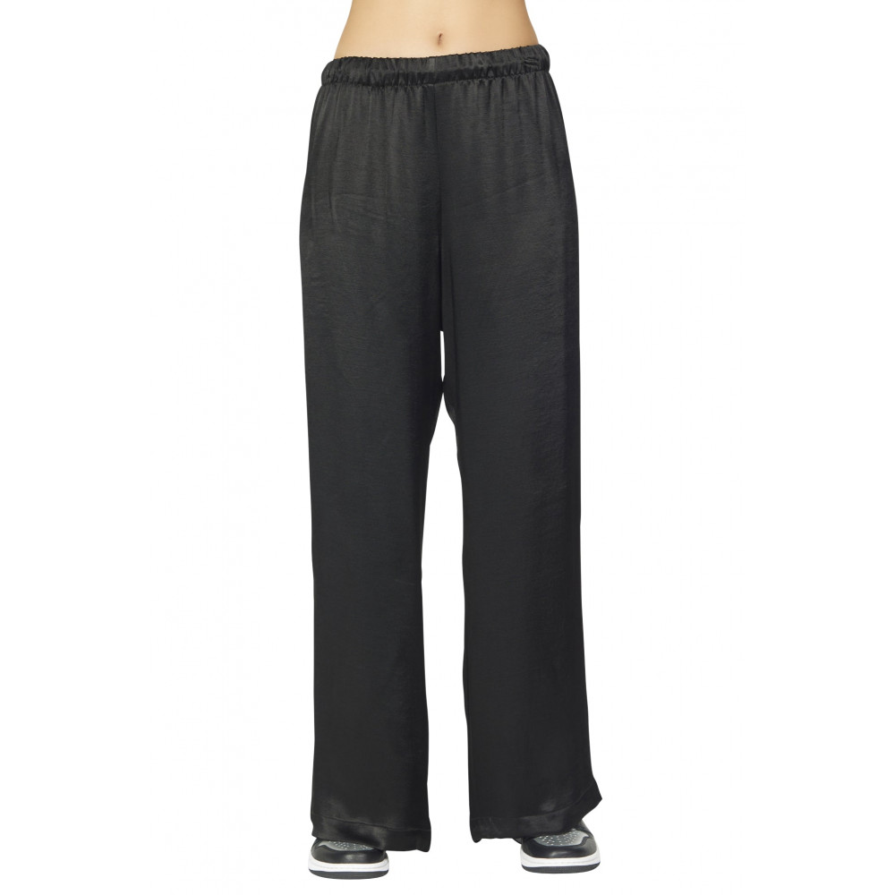 Platinum Paradox Satin Wide Leg Pant