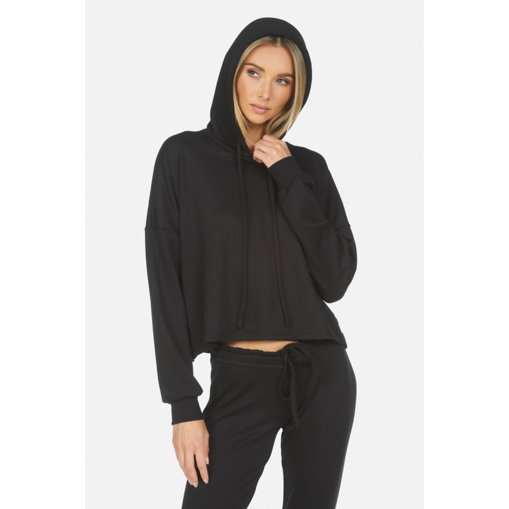 Esmeralda Side Button Hoodie