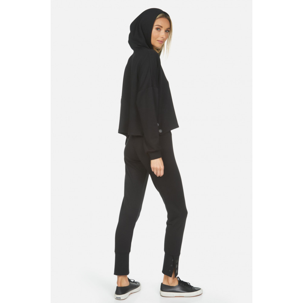 Esmeralda Side Button Hoodie