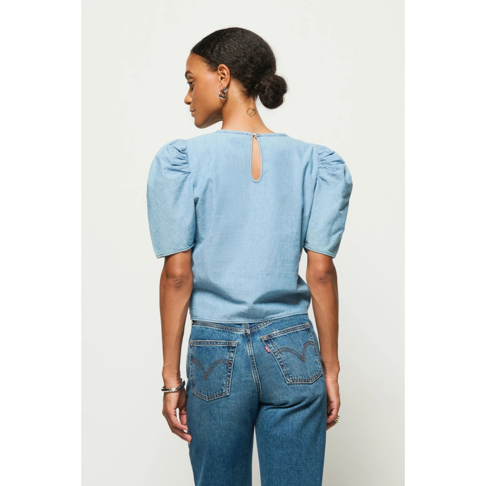 Splendore Chambray Top