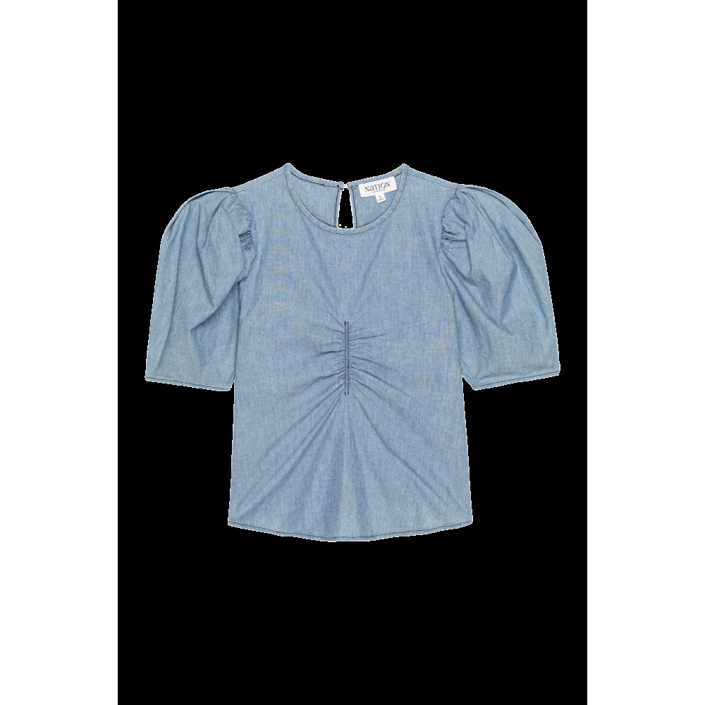 Splendore Chambray Top