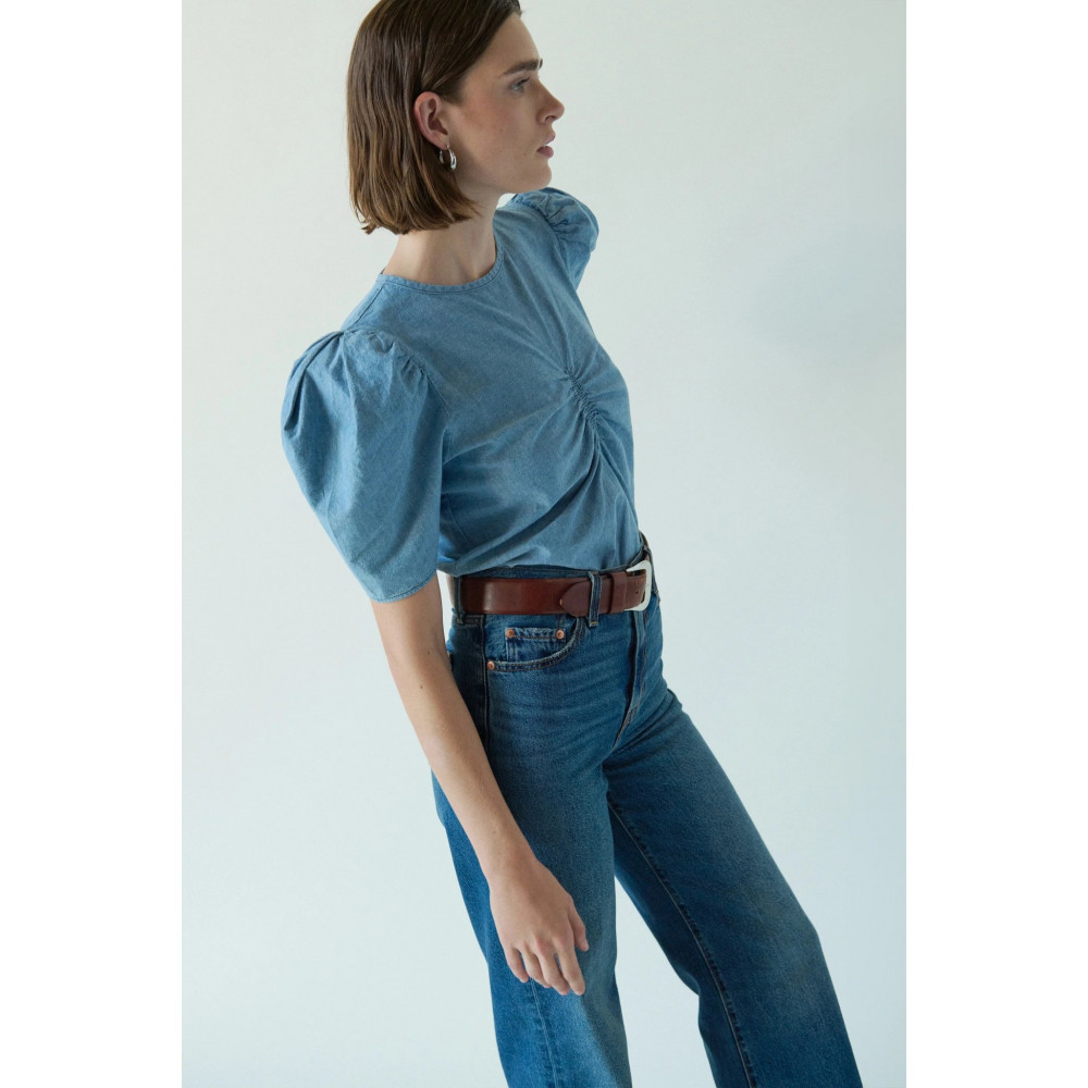 Splendore Chambray Top