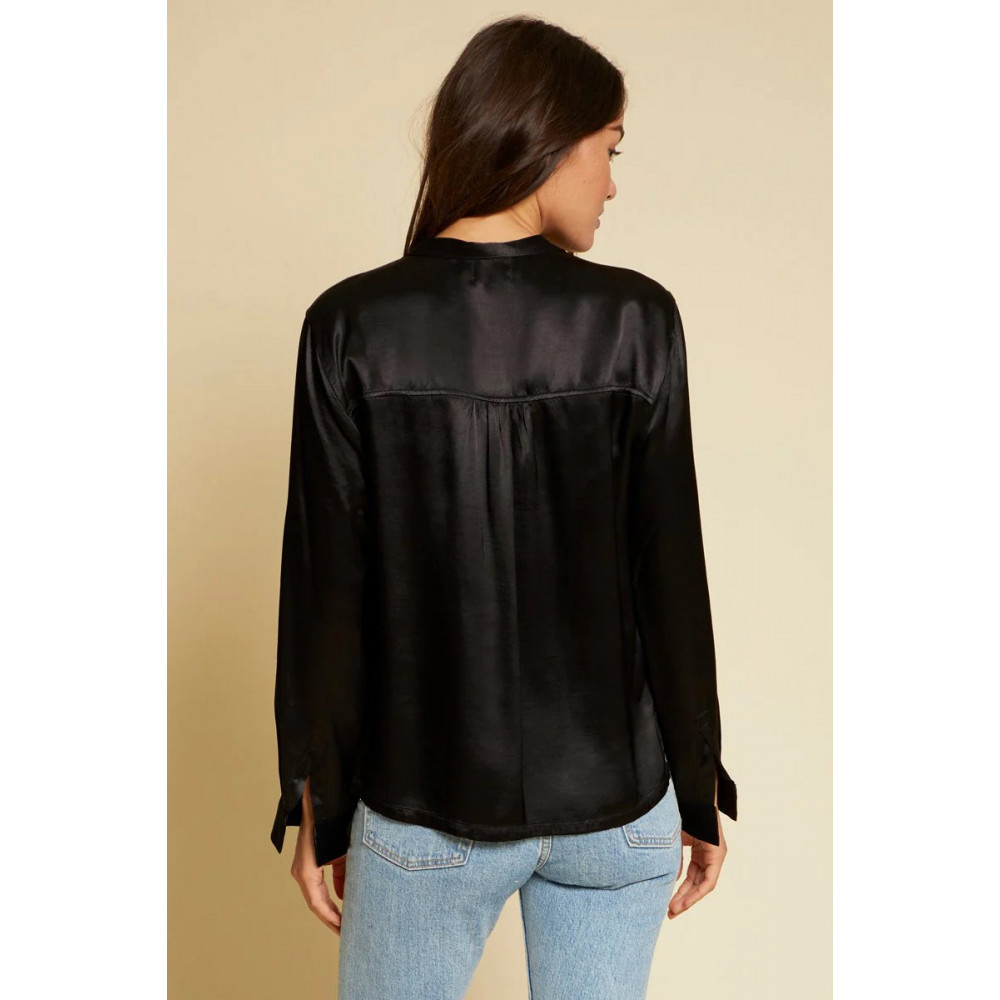 Platinum Silky Henley