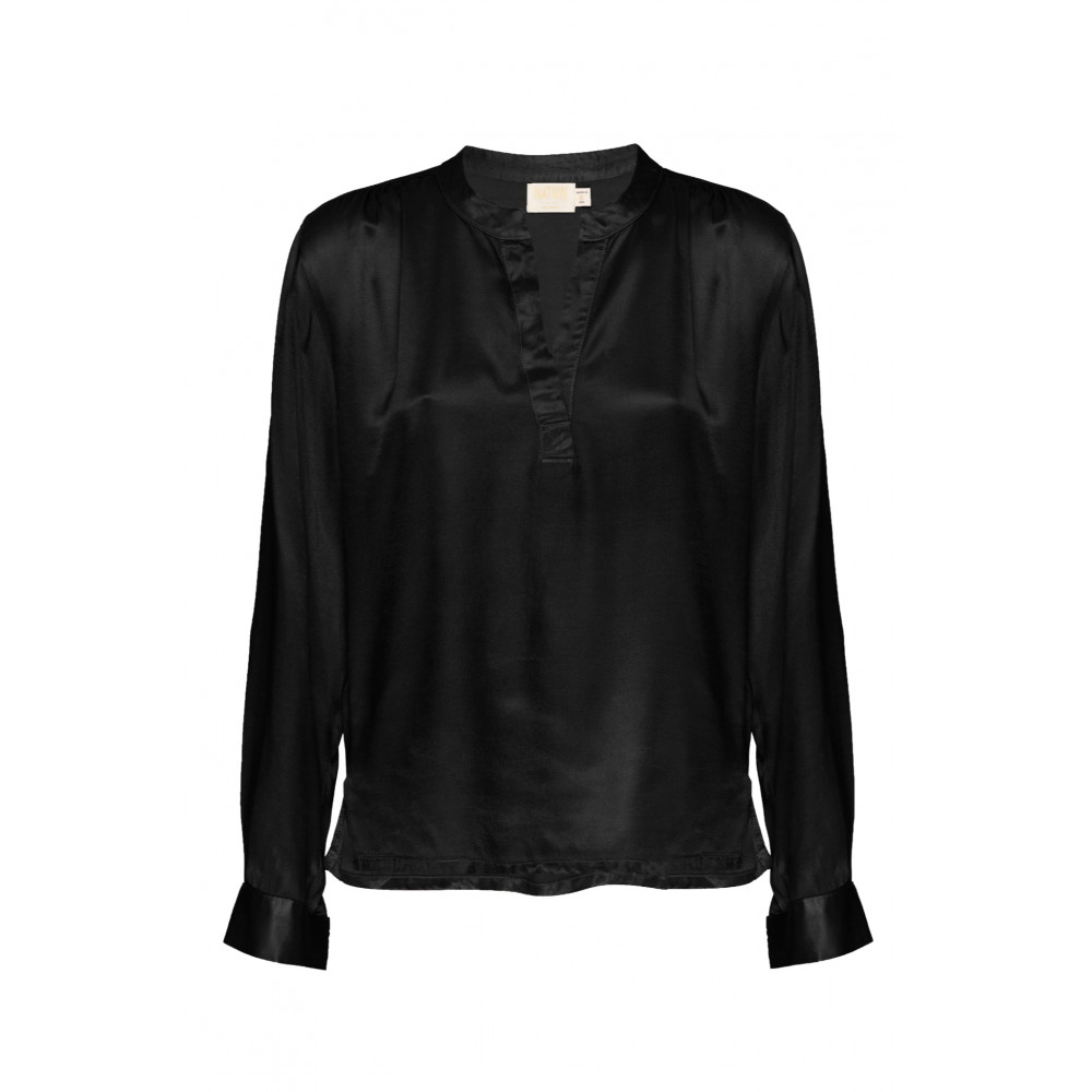 Platinum Silky Henley