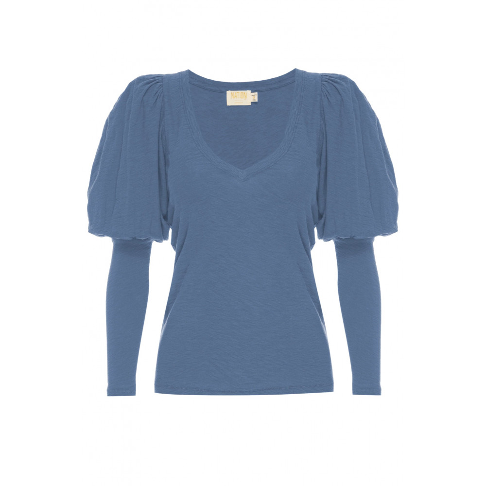 Alba Long Drama Sleeve Top