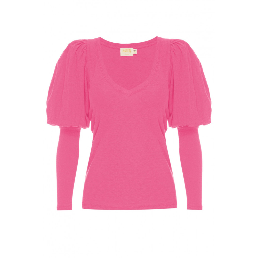 Alba Long Drama Sleeve Top