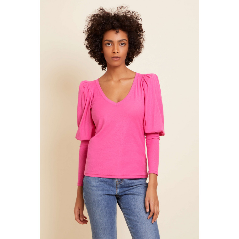 Alba Long Drama Sleeve Top