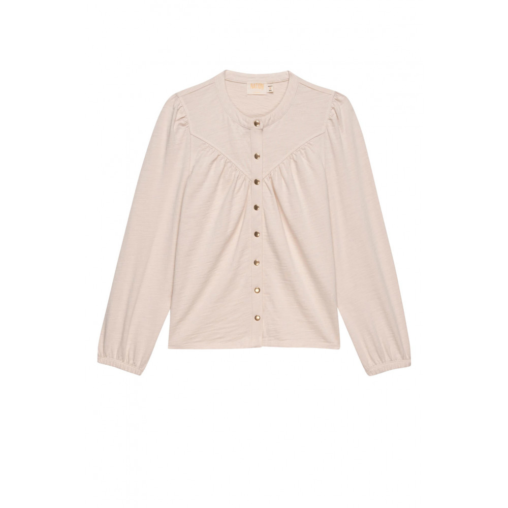 Zaffiro Destino Yoke Snap Top