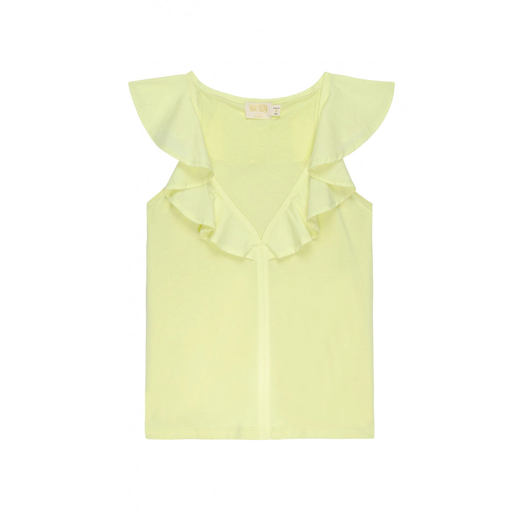 Umbra Stile Ruffle Tank Top