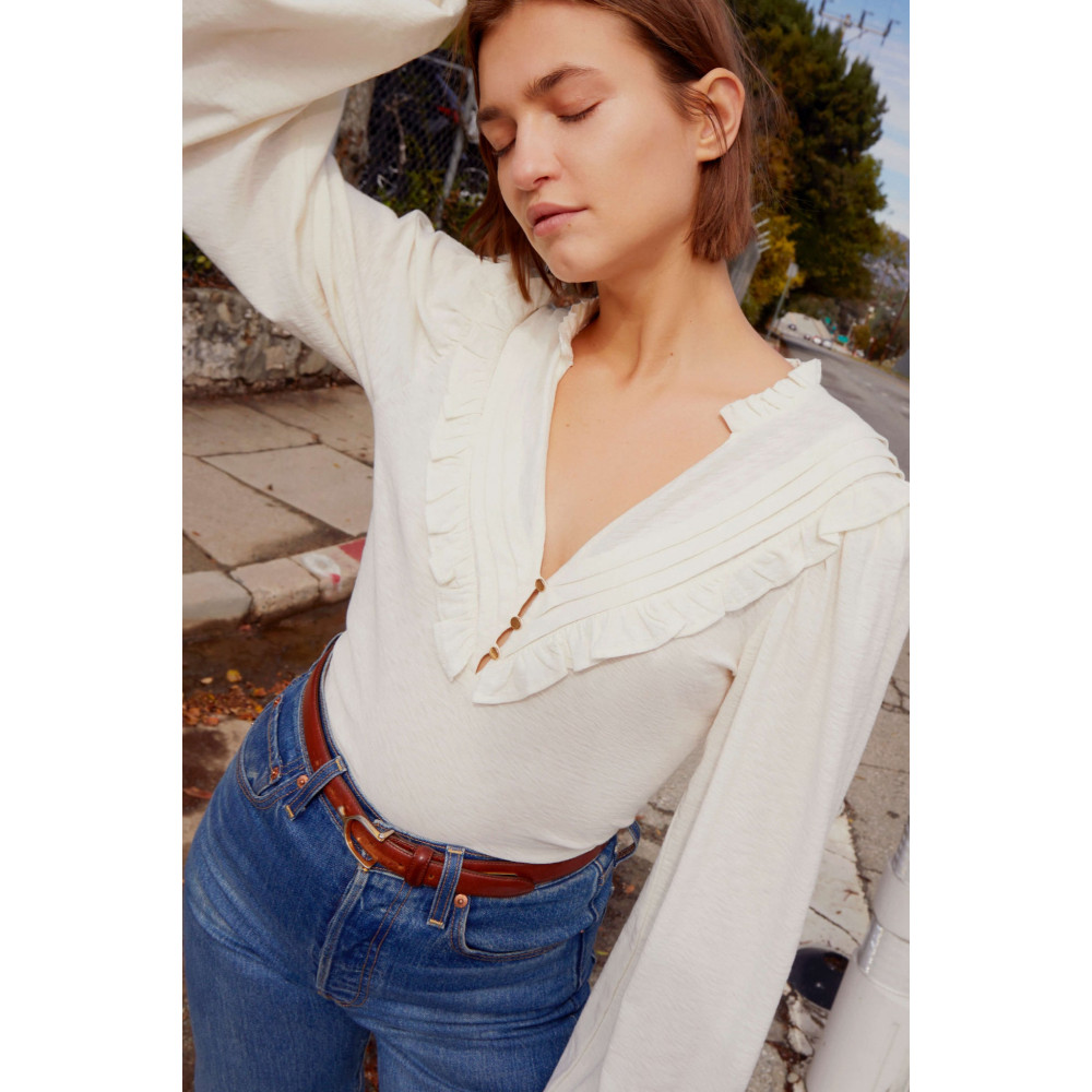 Ardore Glow Yoked Top