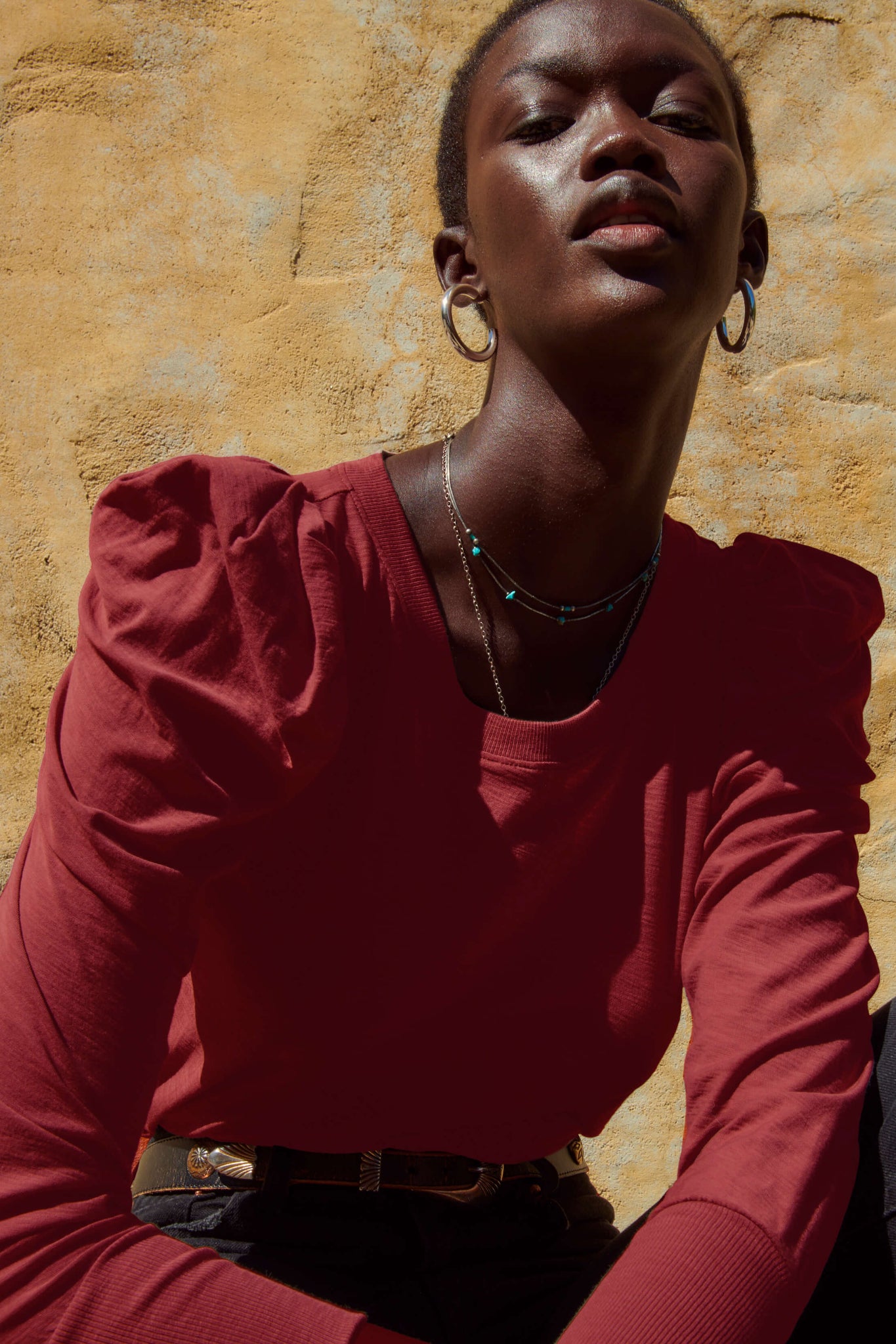 Soft Puff Sleeve Top