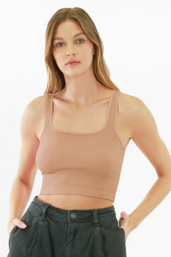 Eternel Echo Neck Vintage Tank