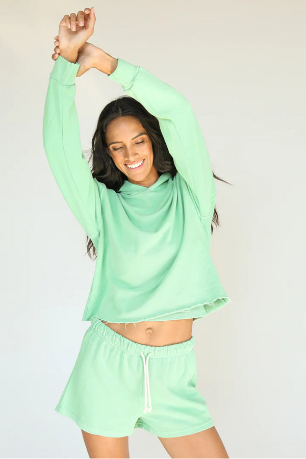 Rayon Sweat Short