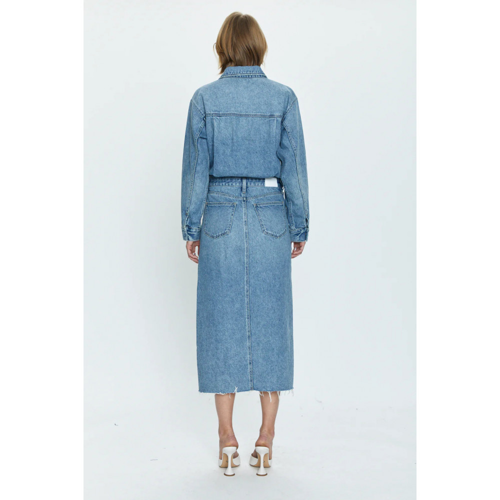 Luna Vertex Midi Dress