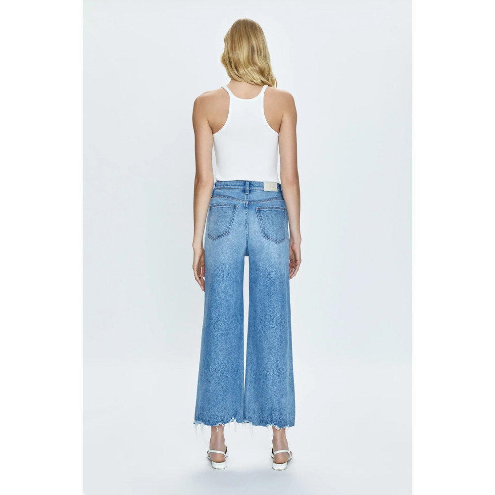 Cyclone Crop High Rise Wide Leg