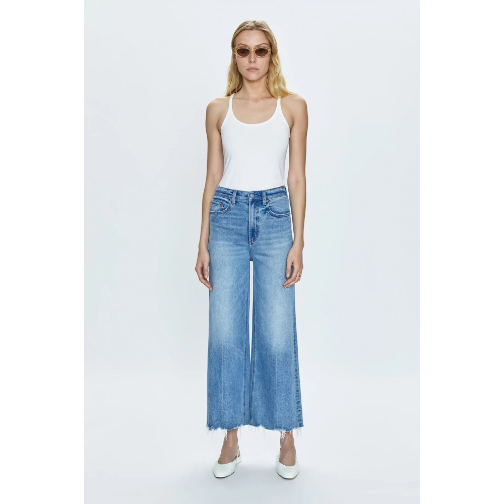 Cyclone Crop High Rise Wide Leg