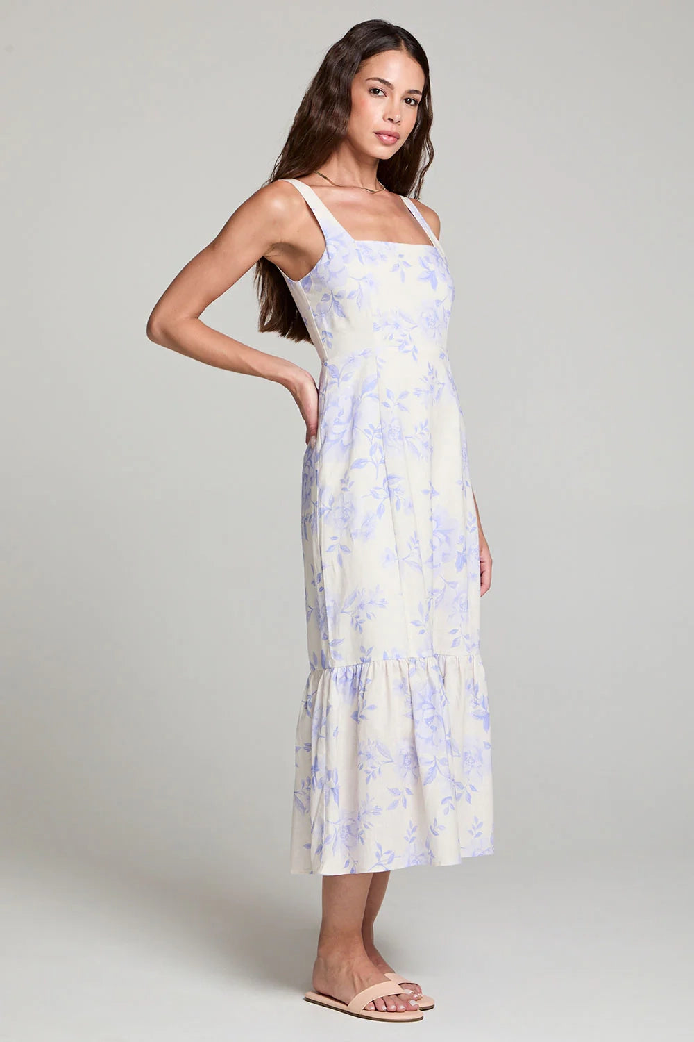 Cruise Midi Floral Dress