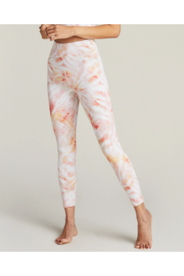 Crimson Allure Dye High Rise 7/8 Legging