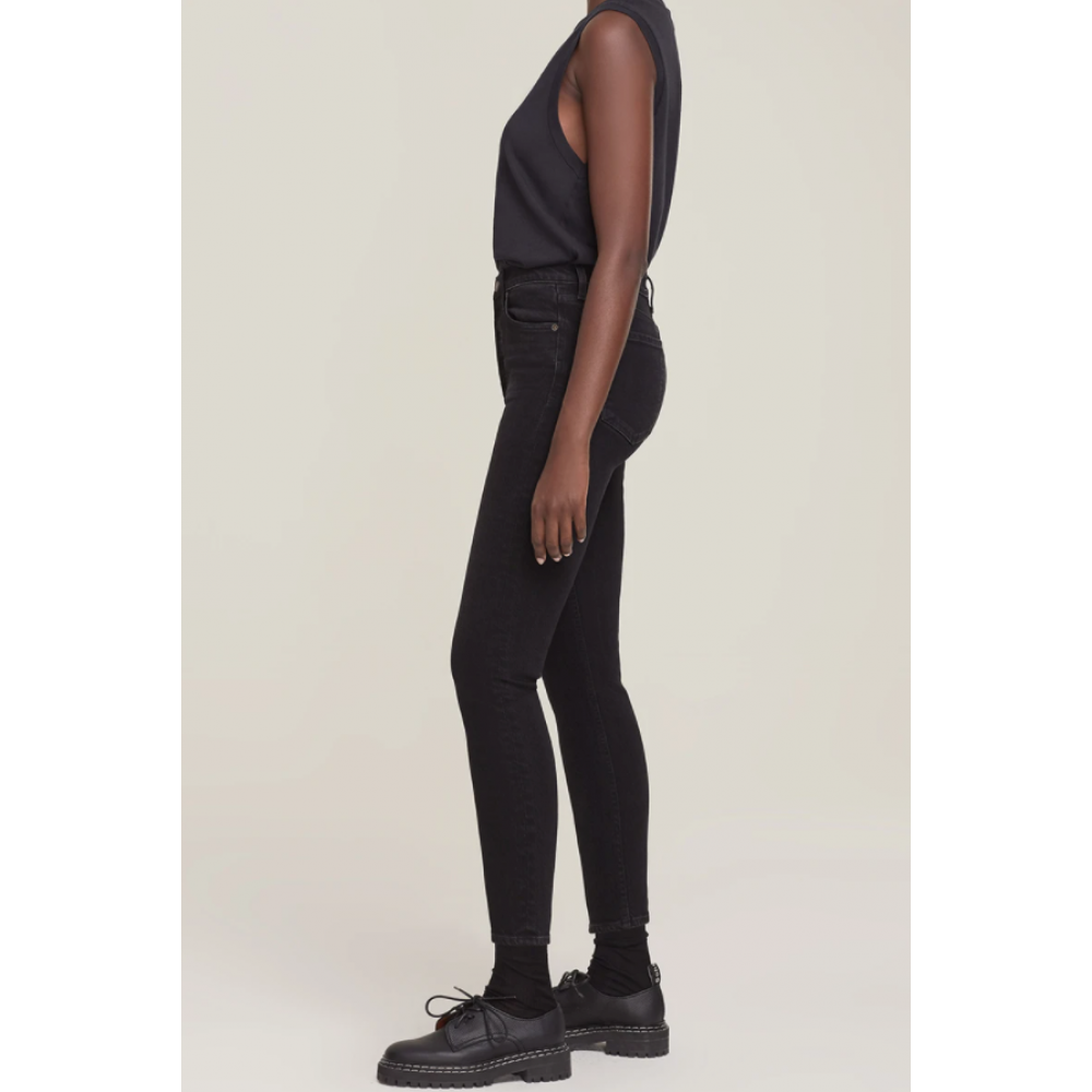 Camelia High Rise Straight Jean