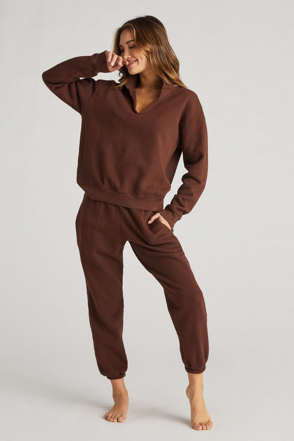 Minuit Polo Sweatshirt