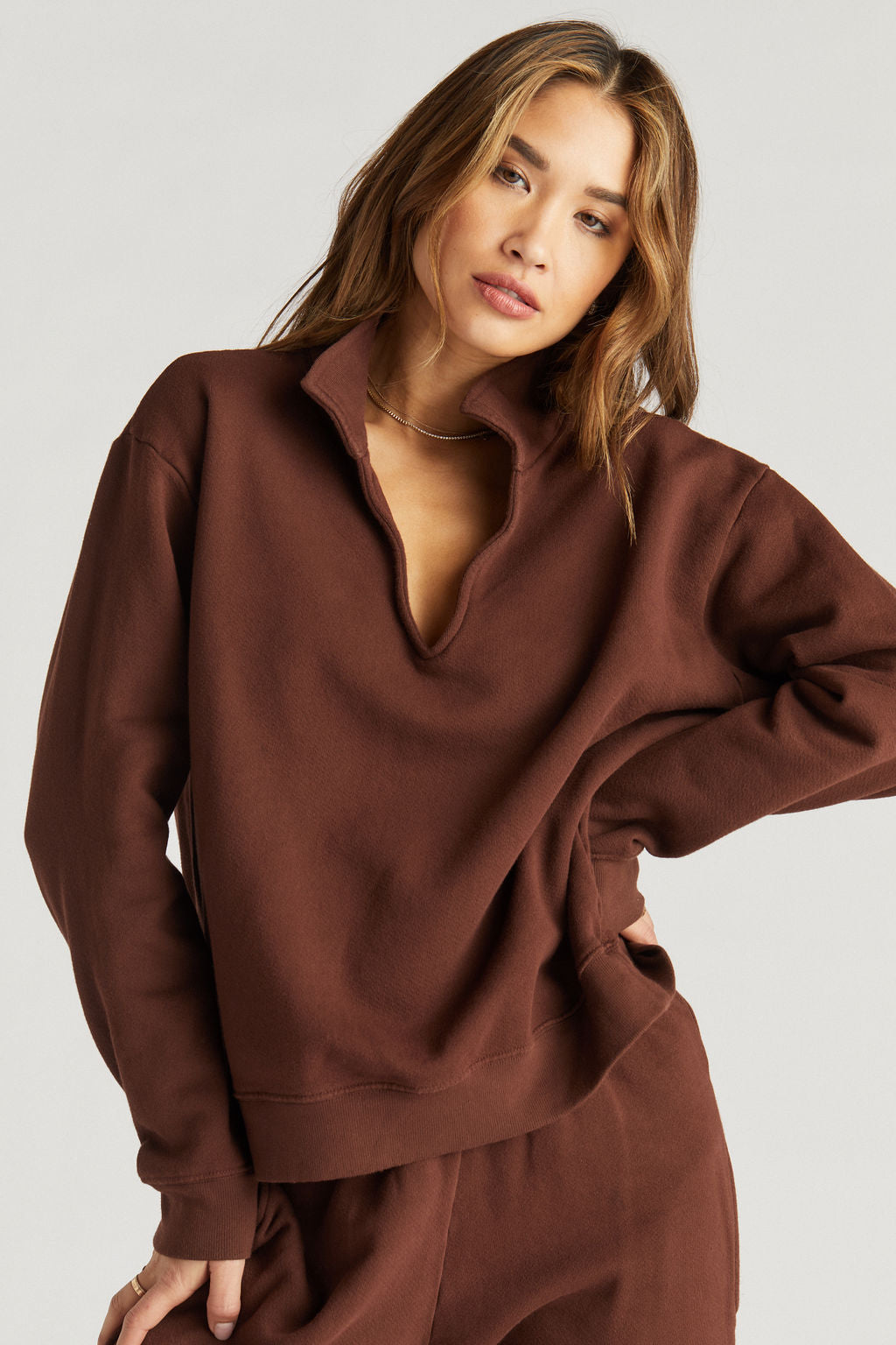 Minuit Polo Sweatshirt