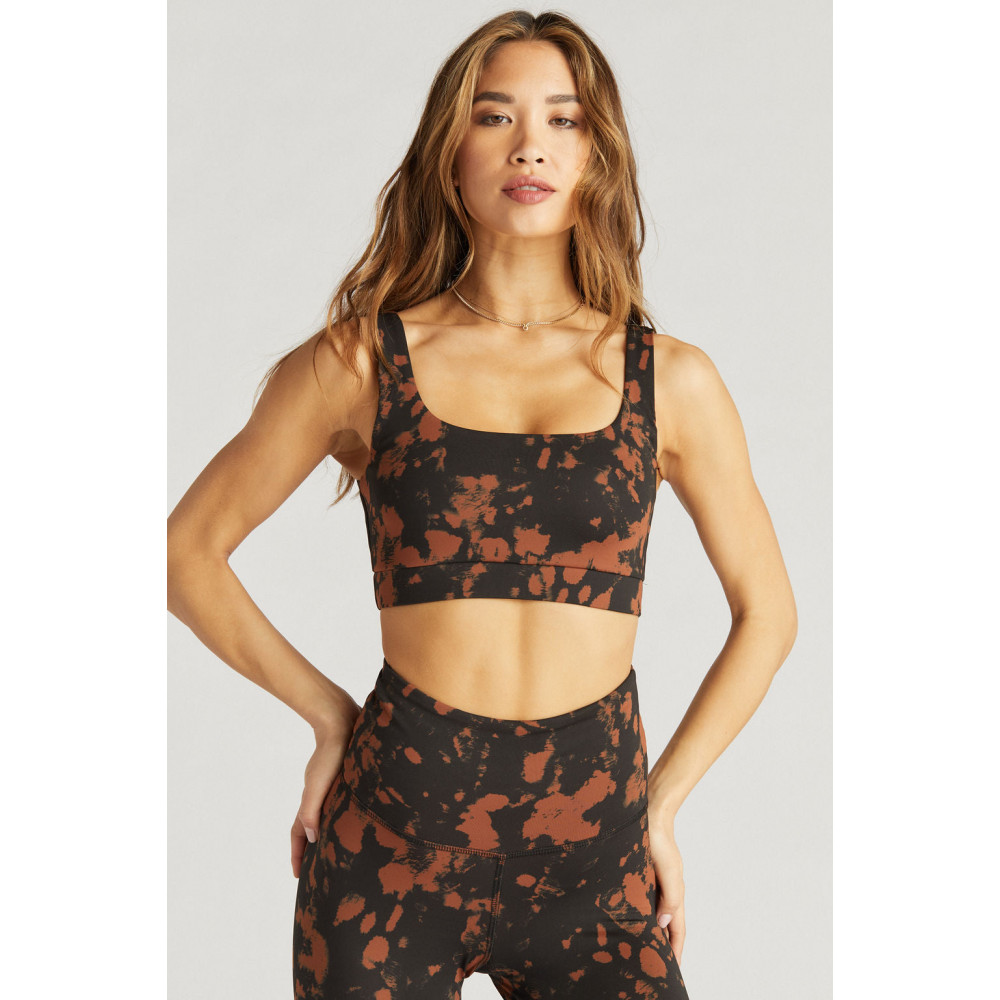 Burgundy Splatter Legging