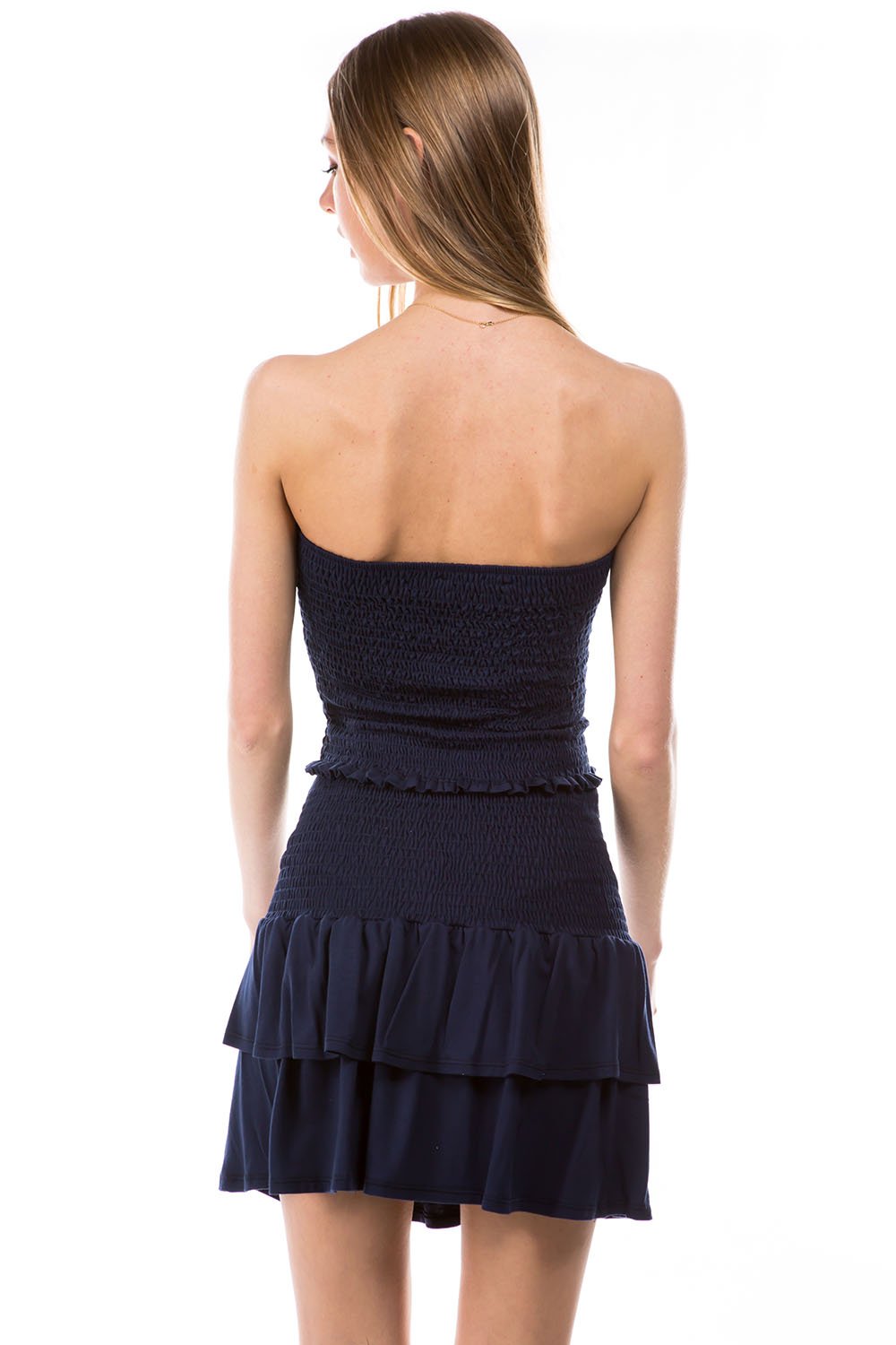 Frost Smock Tube Top