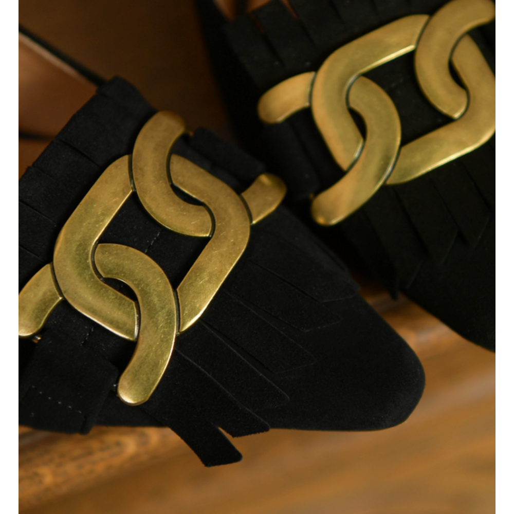 Chaleur Leather Heels