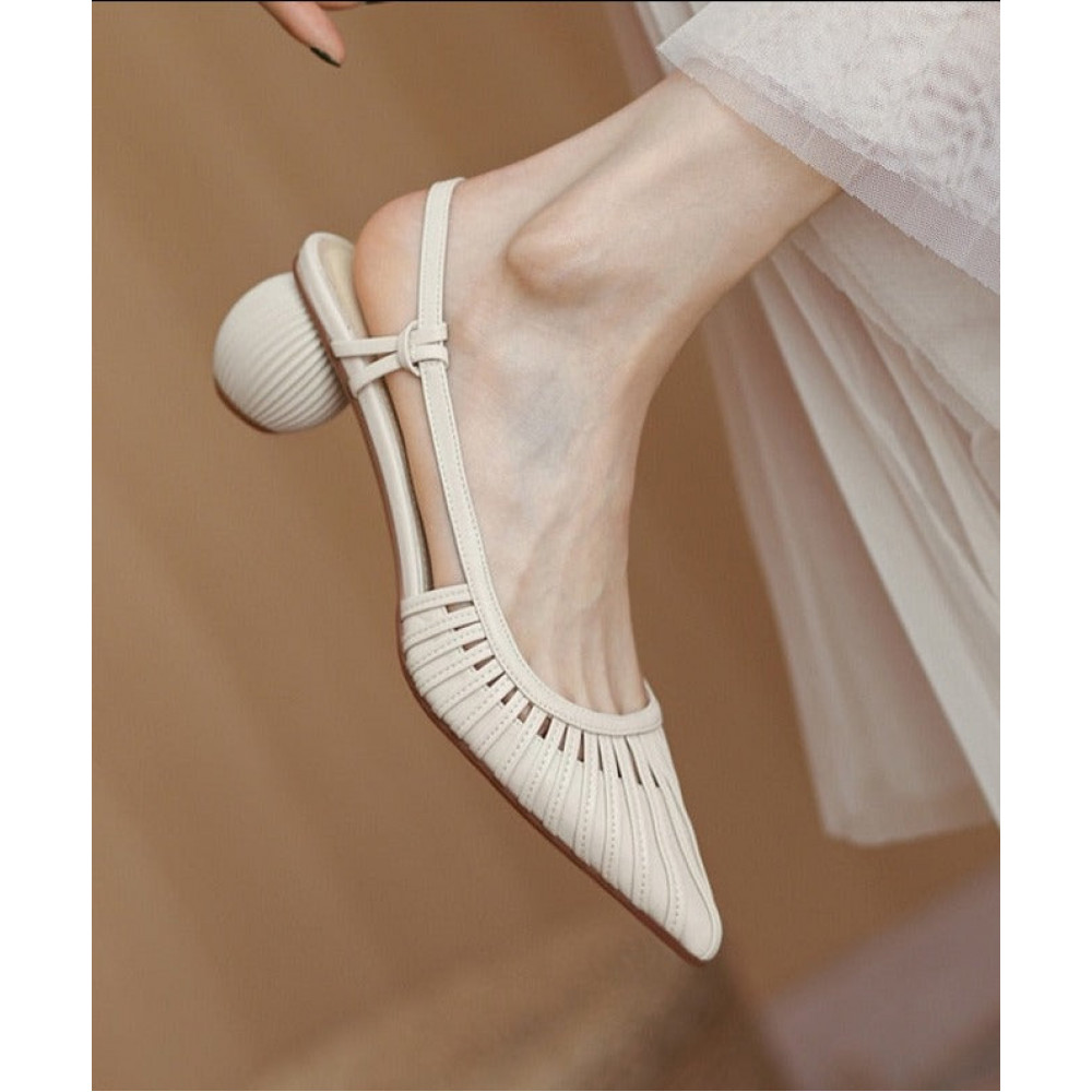 Silk Symmetry Sandals