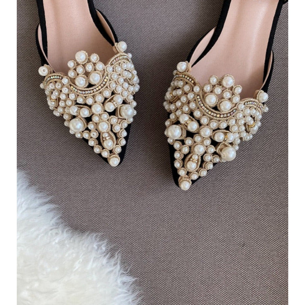 Supreme Pearl Ballet Flats