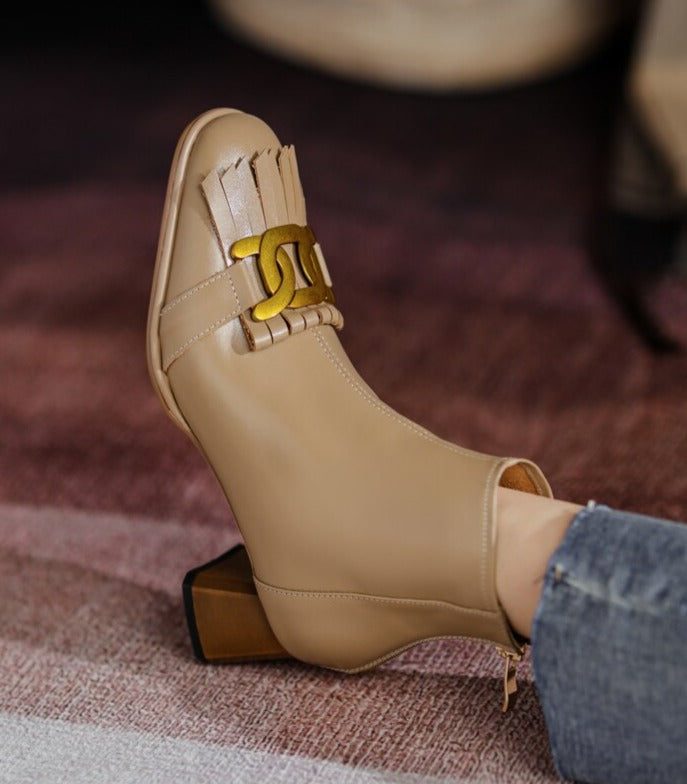 Serene Mood Leather Shoes