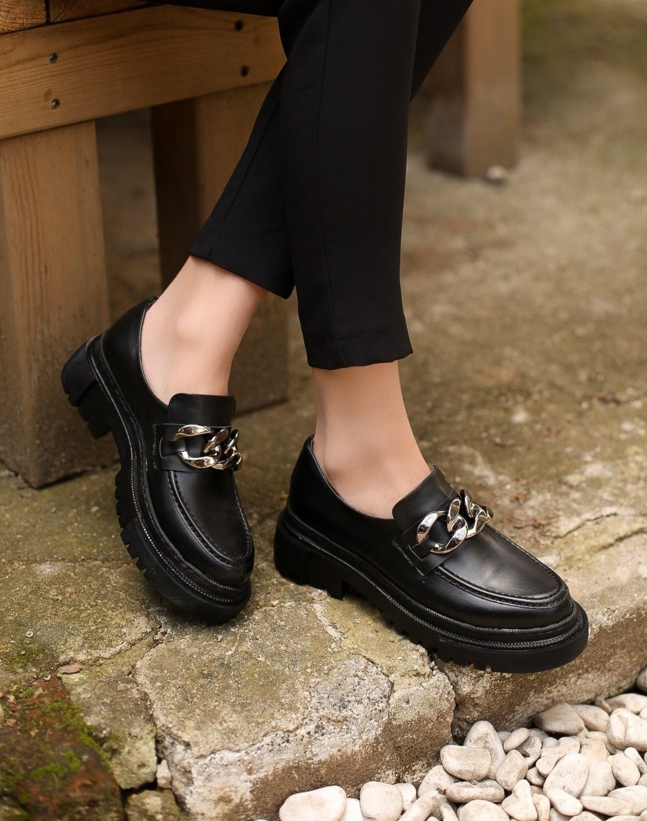 Destello Dawn Leather Loafers