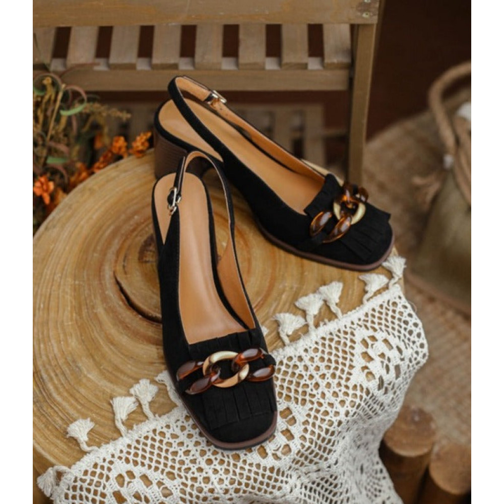 Brisa Suede Heels