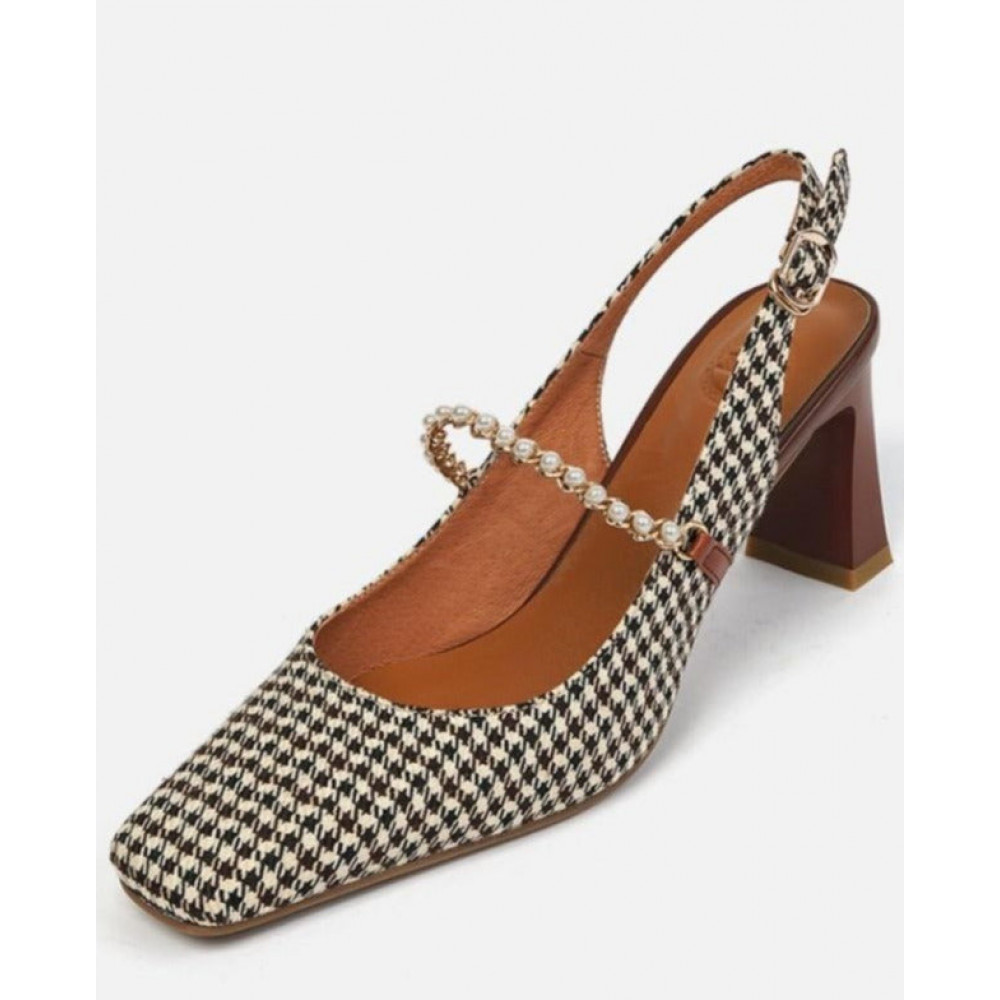 Elite Pearl Vintage Heels