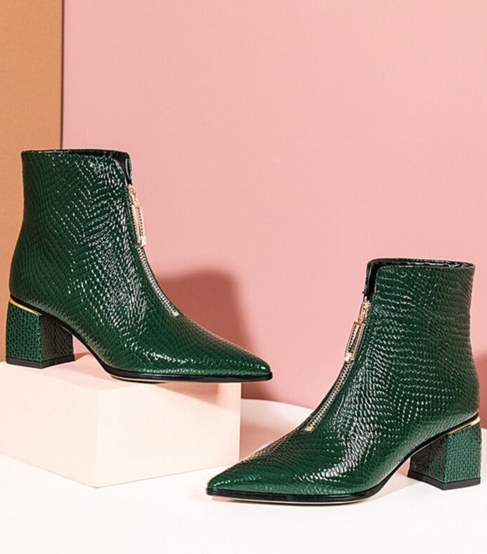 Pizzo Genuine Leather Boots