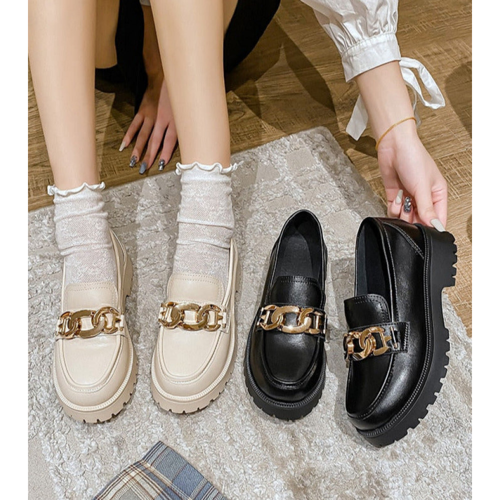 Flamme Platform Loafers
