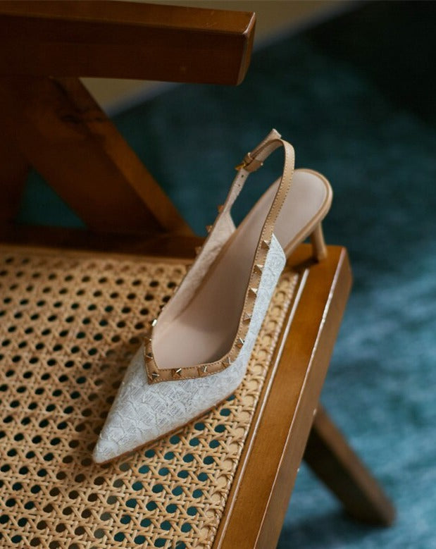 Violetta Studs Heels