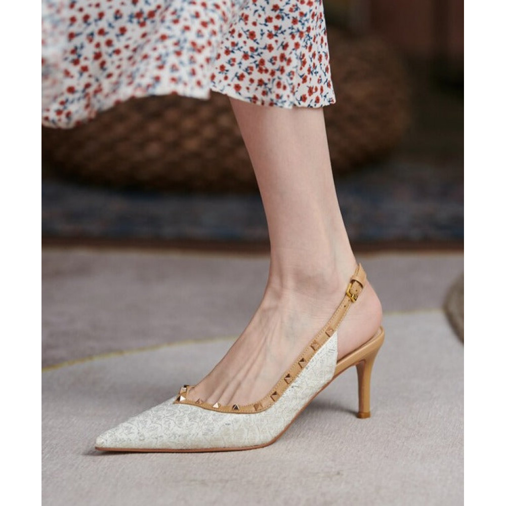 Violetta Studs Heels