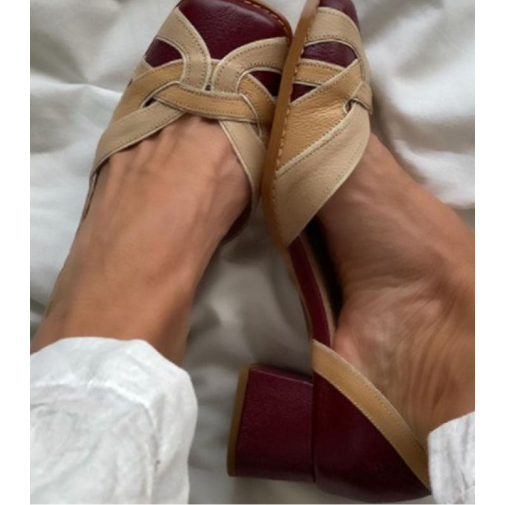 Sera Symmetry Vintage Vibes Heels