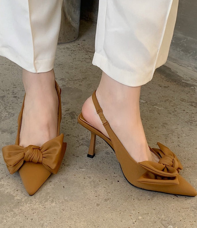 Urban Bow-Knot Pumps